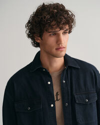 Chemise ultra-ample en denim