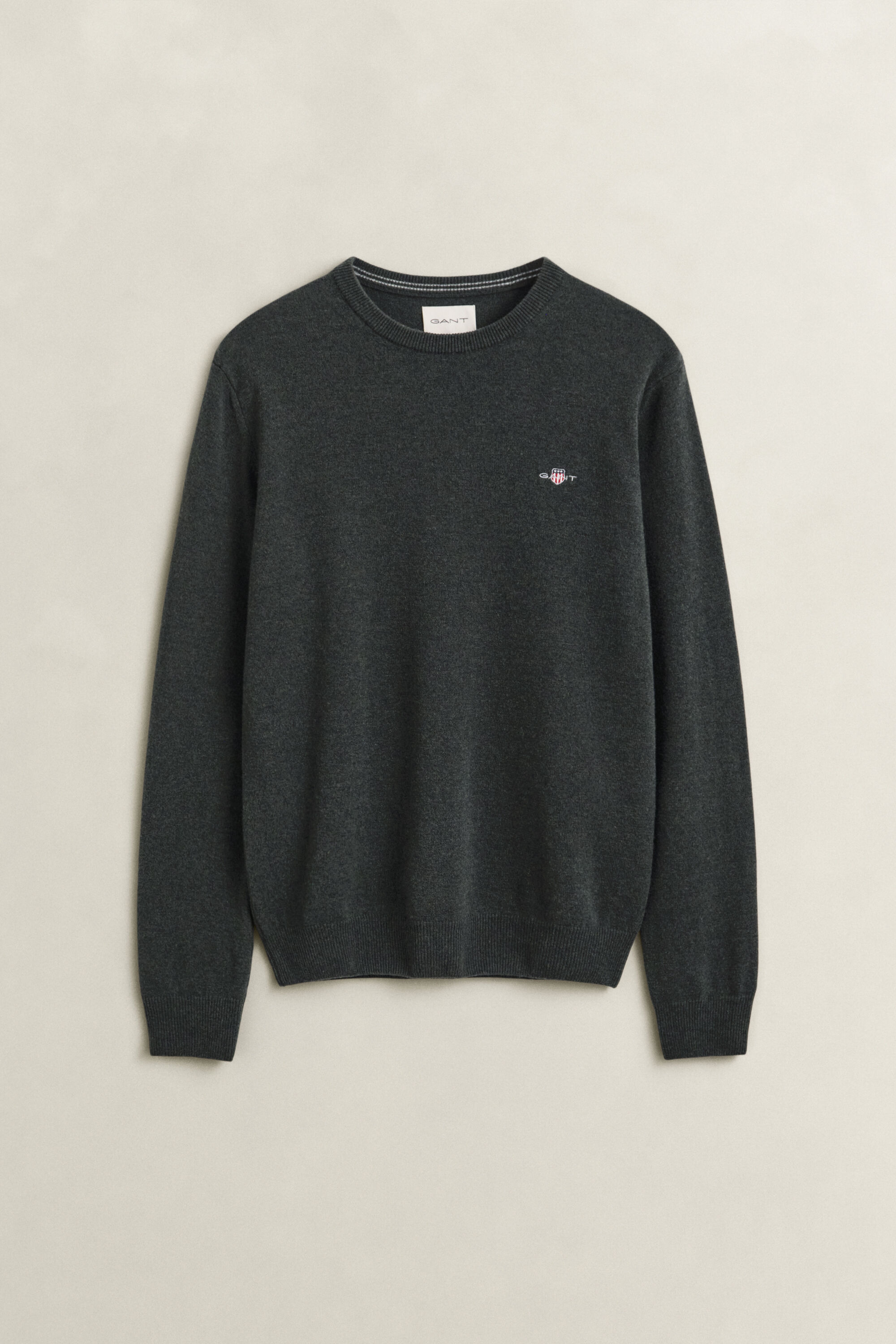 Pull col rond en laine d’agneau