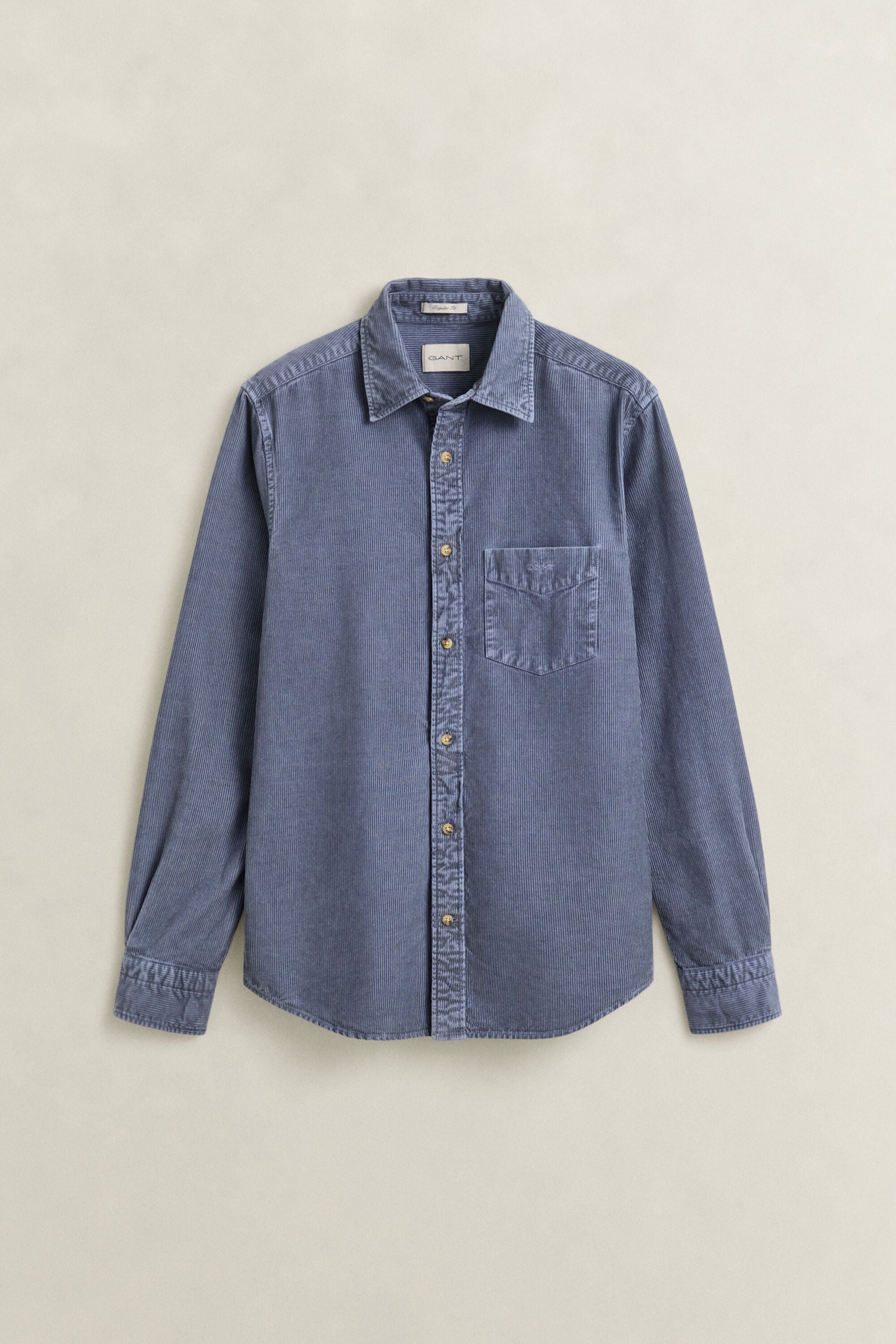 Chemise en velours côtelé