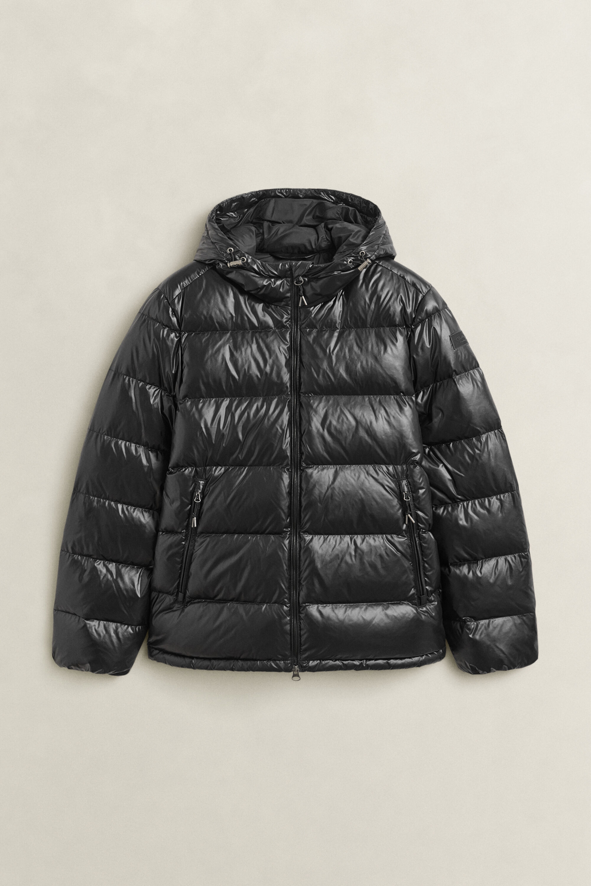 Doudoune en duvet brillante