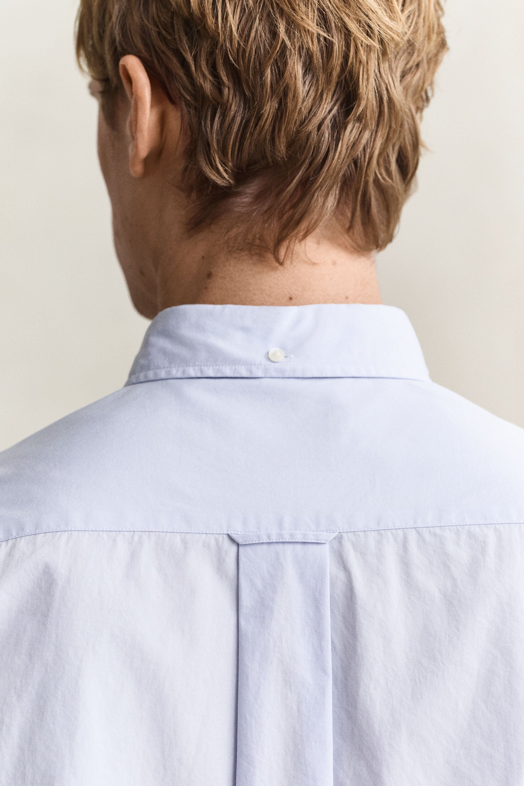 Chemise regular classique en popeline