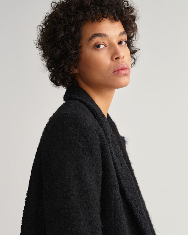 Veste blazer en tweed