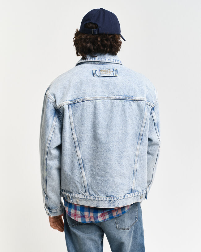 Veste trucker en denim