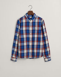 Chemise regular fit en flanelle &agrave; carreaux Teen Boys