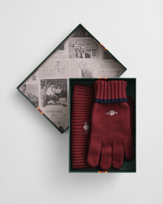 Coffret cadeau bonnet et gants Essential
