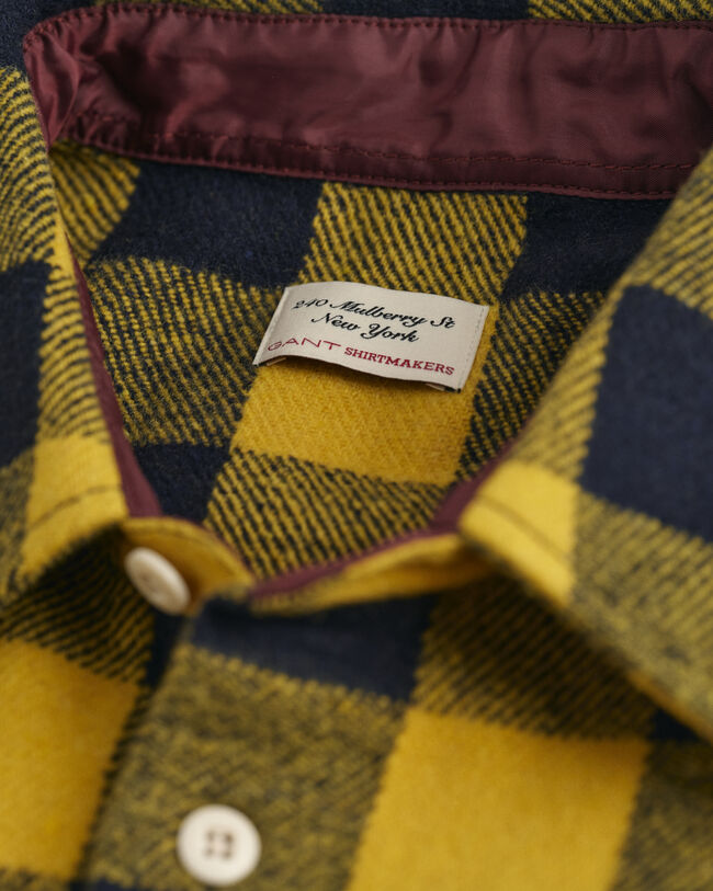 Surchemise Buffalo en laine m&eacute;lang&eacute;e