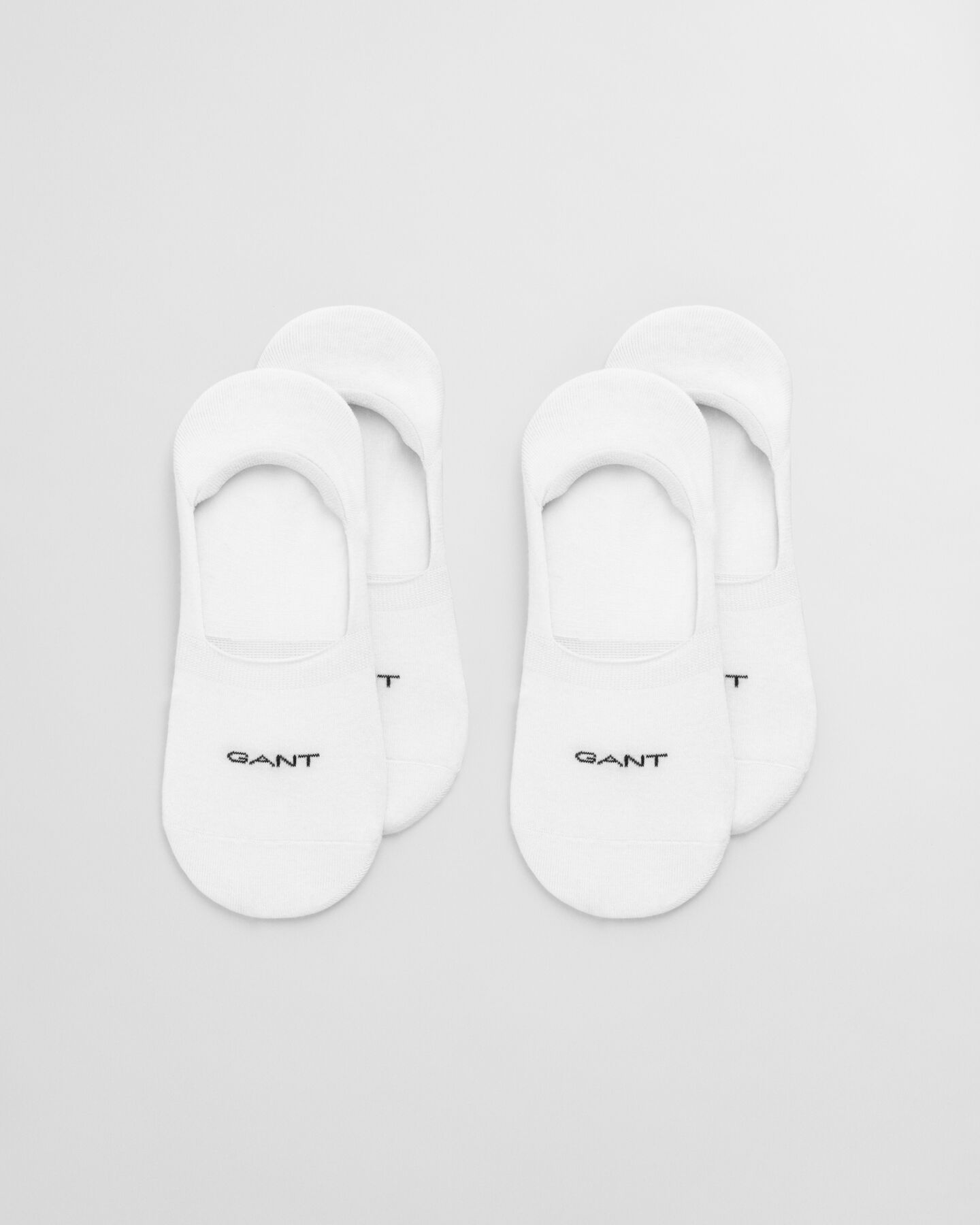 Lot de 2 paires de chaussettes invisibles