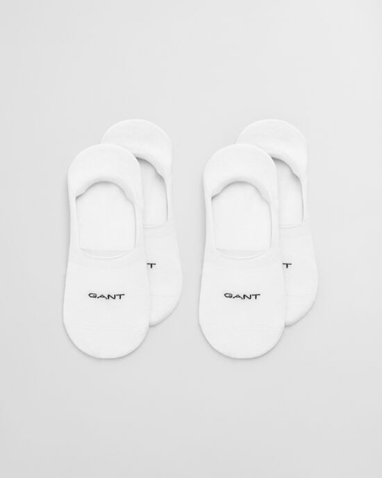 Lot de 2 paires de chaussettes invisibles