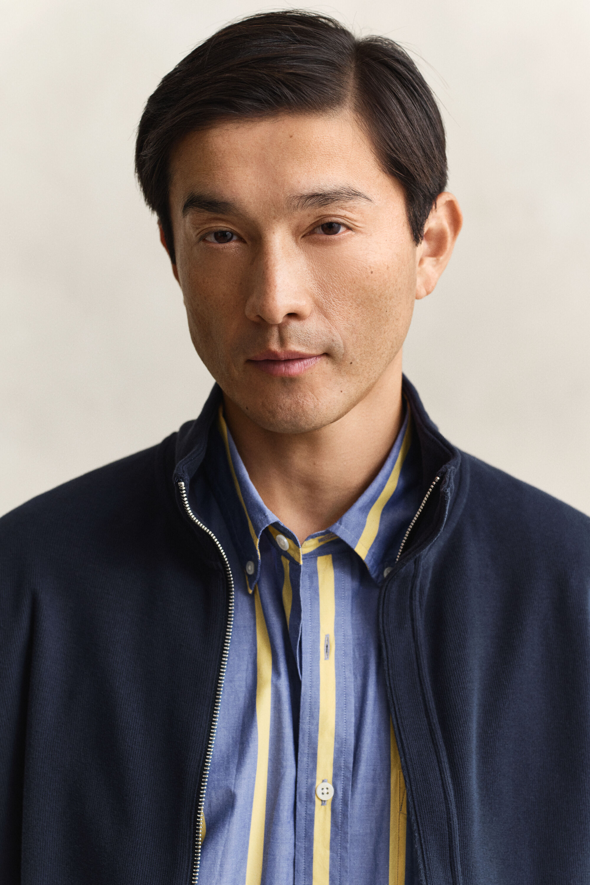 Sweat-shirt zippé Sacker Rib