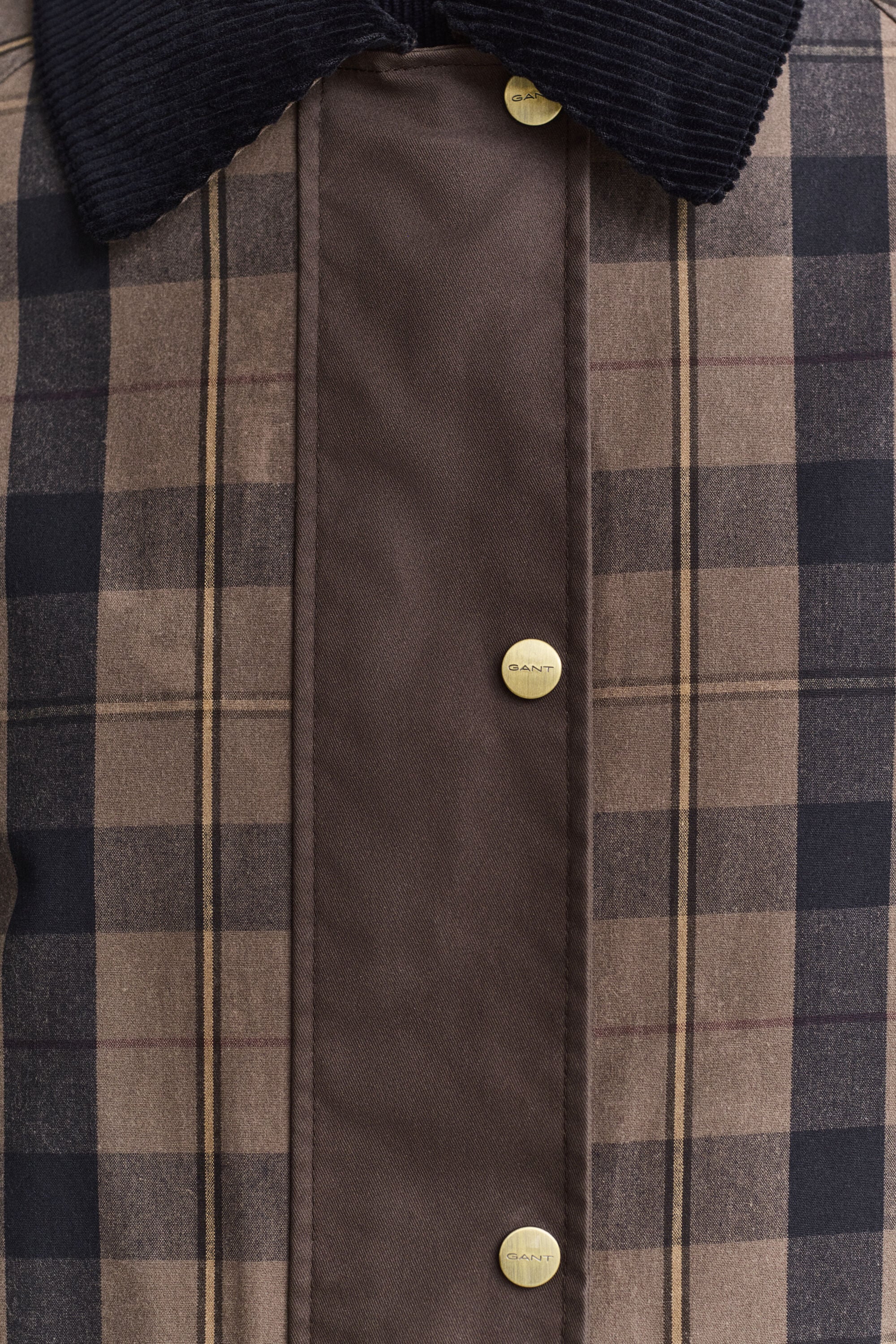 Veste cirée à carreaux