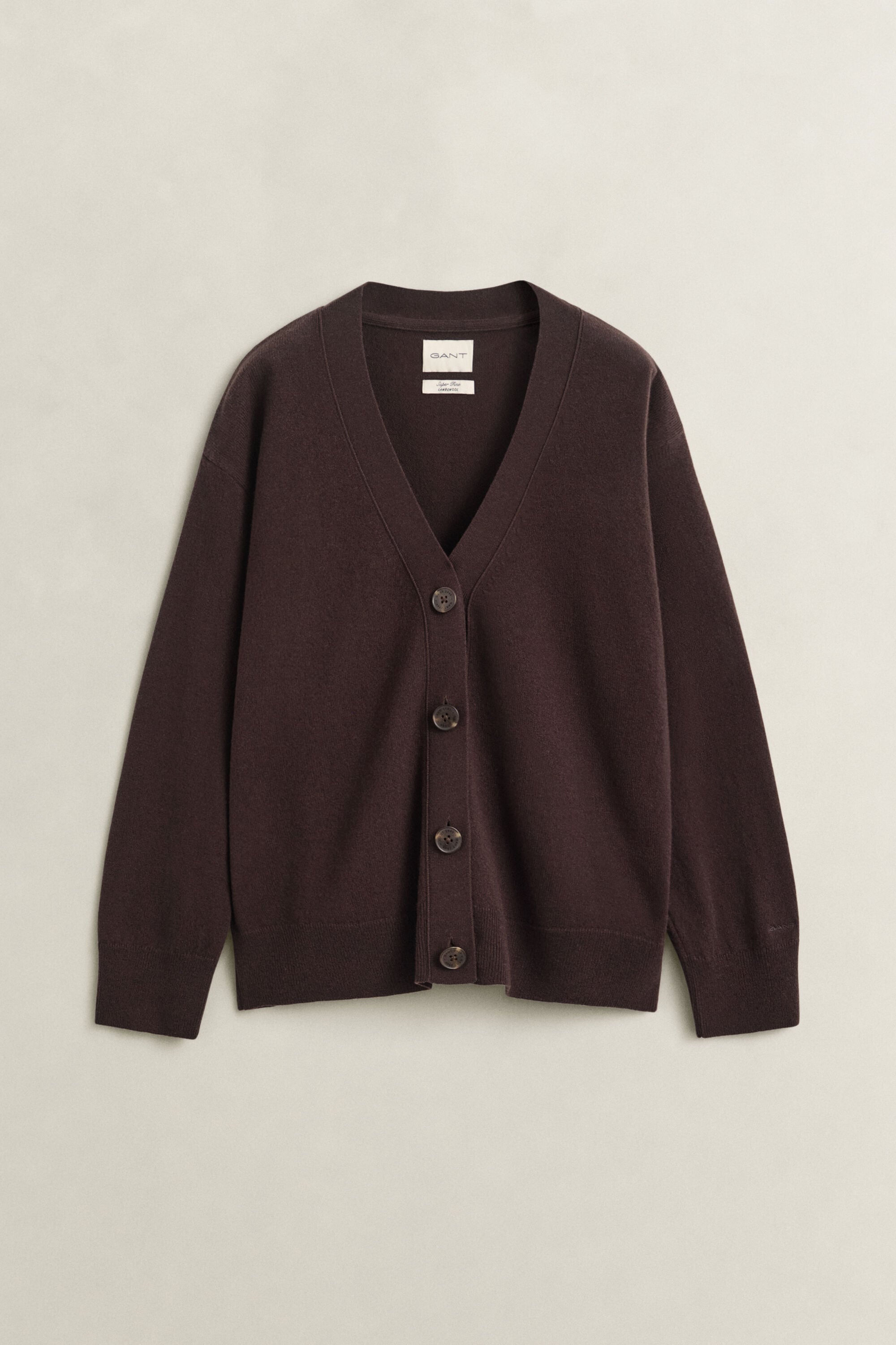 Cardigan en laine d'agneau ultrafine