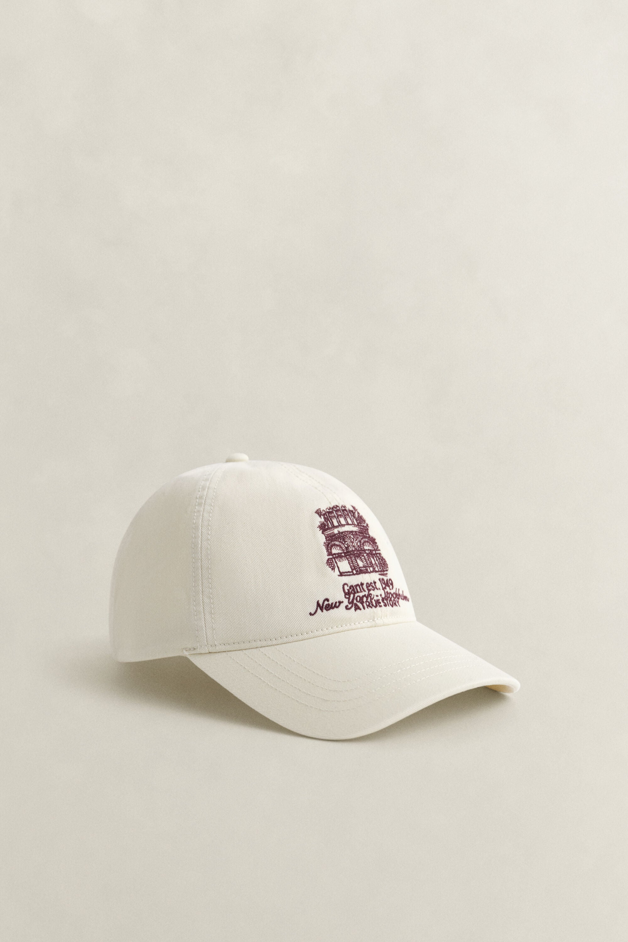 Casquette en sergé de coton avec logo