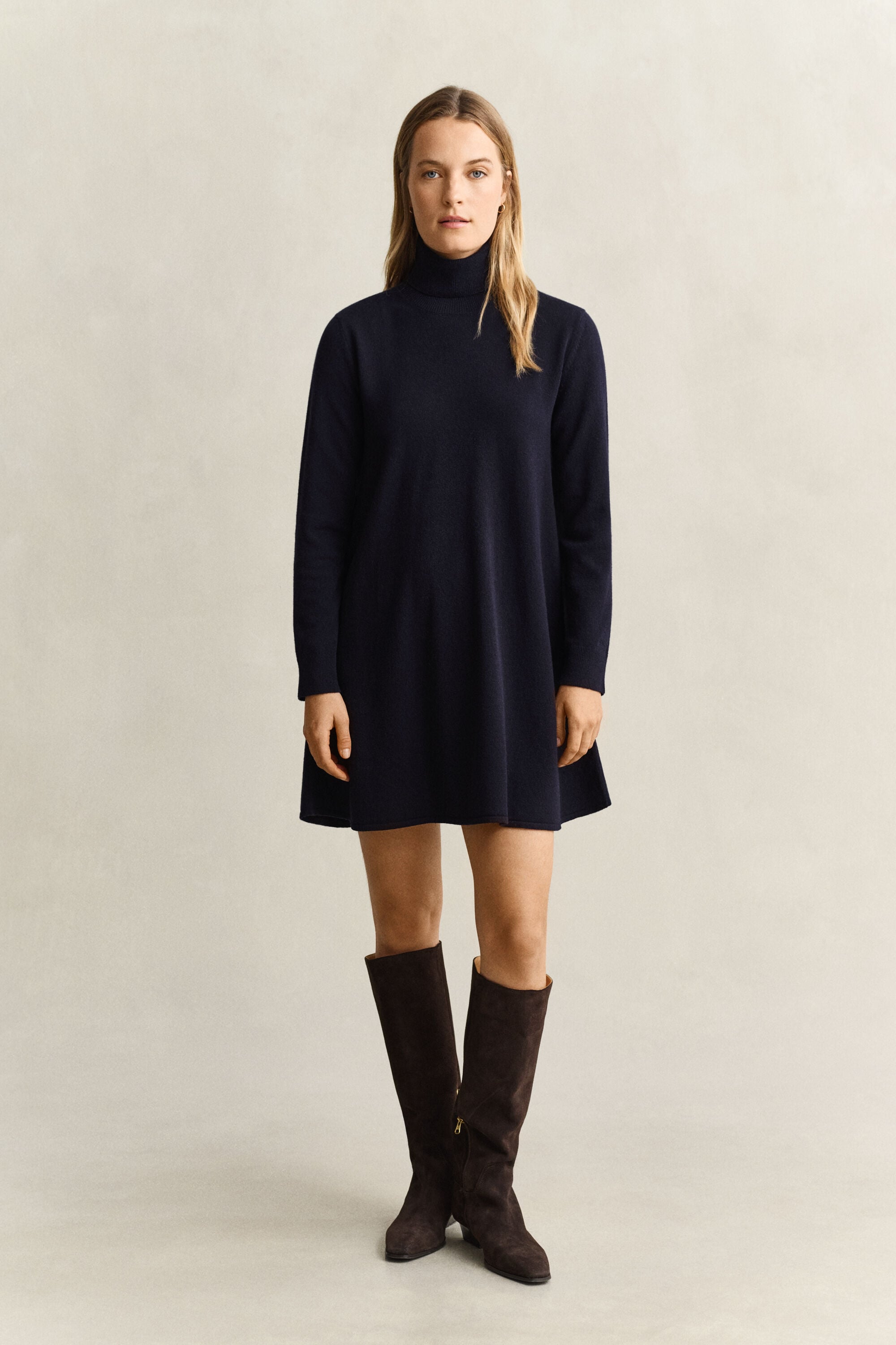 Robe en laine d'agneau ultrafine
