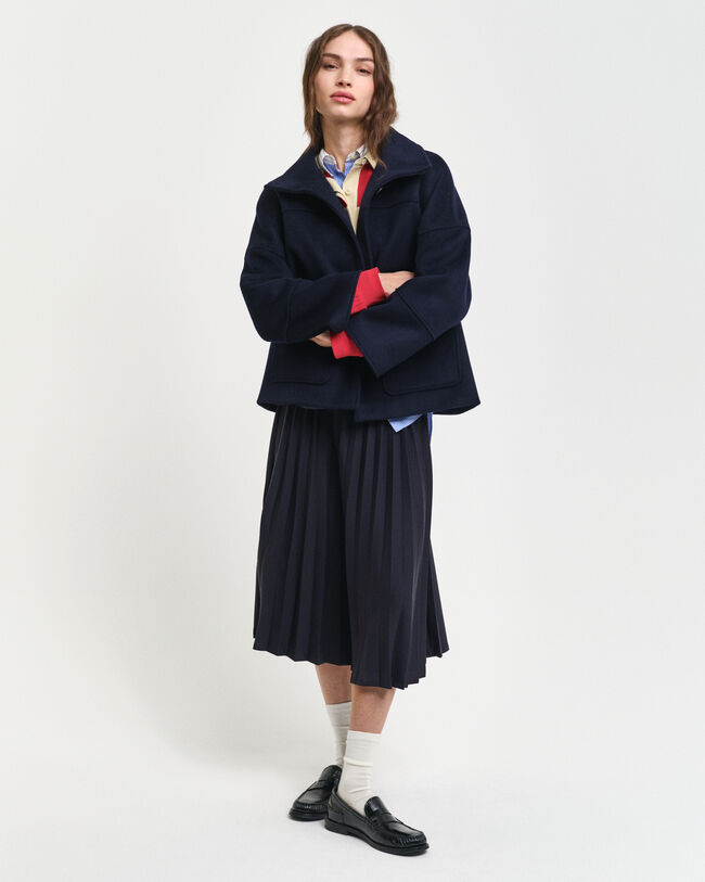 Veste courte en laine