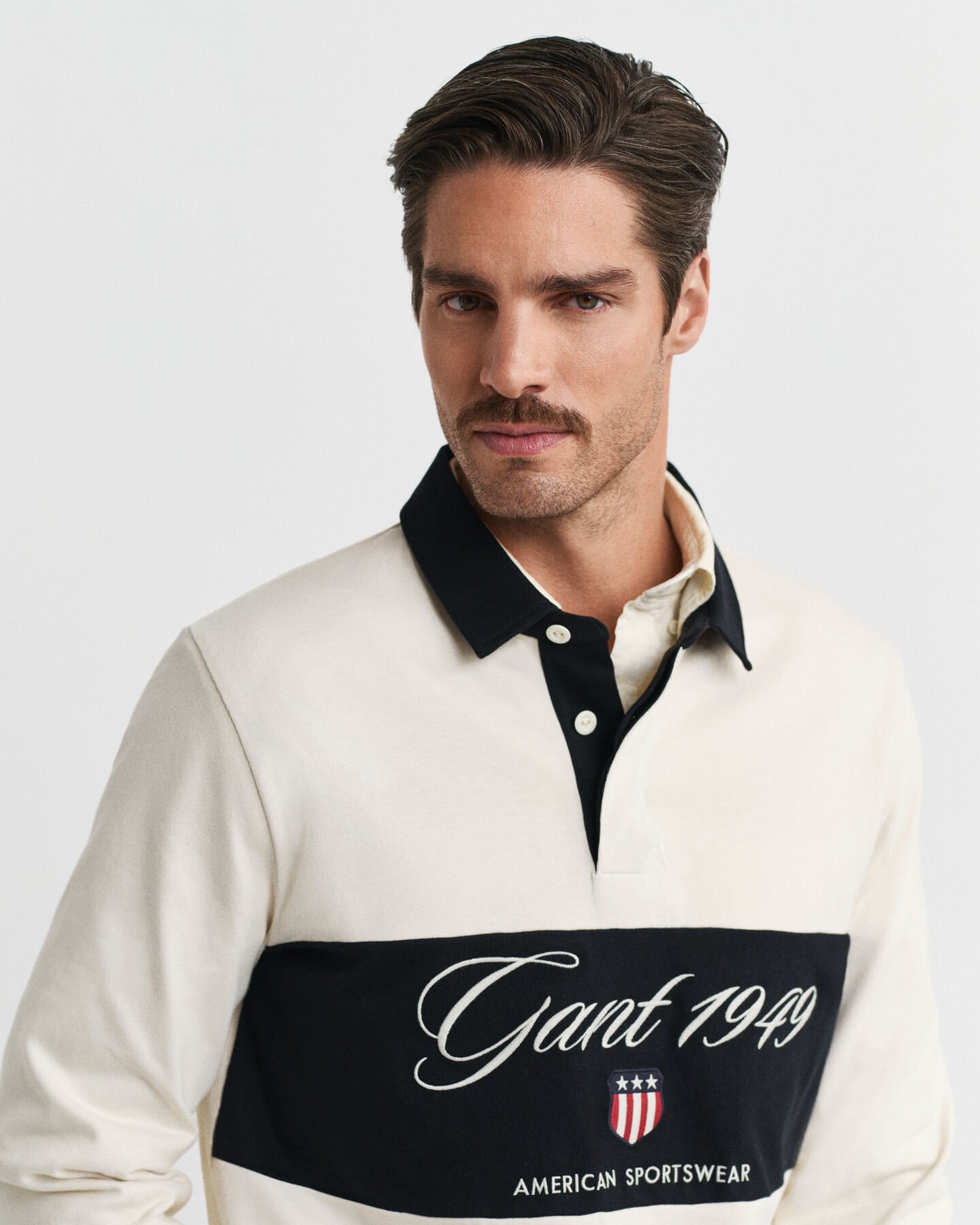 Heavy Rugger à rayures en colour-block