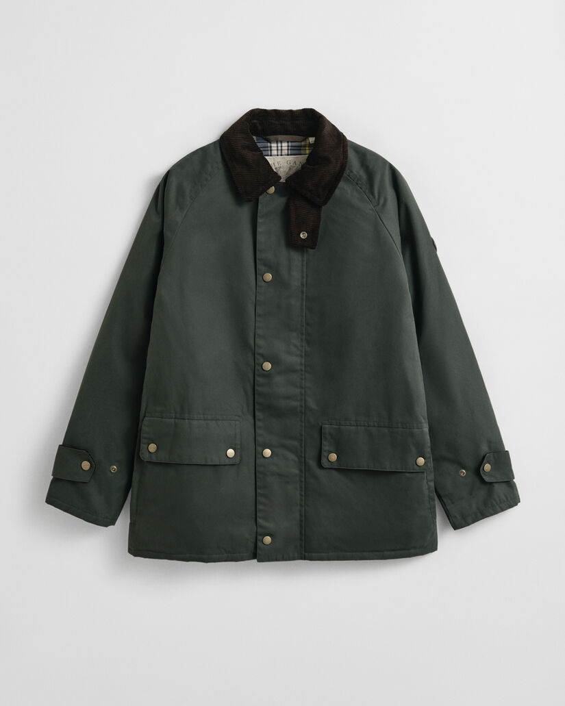 Veste cavalière cirée