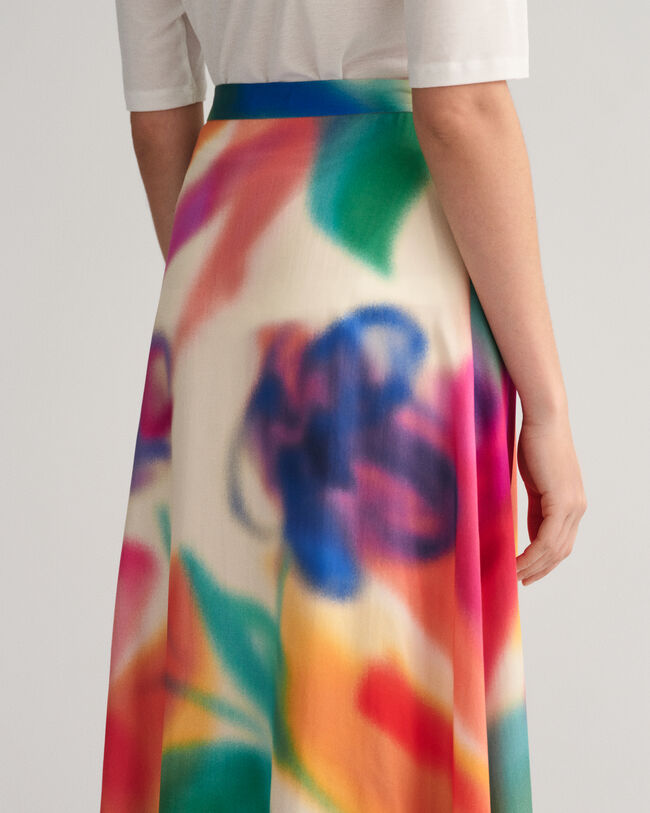 Jupe &agrave; imprim&eacute; floral