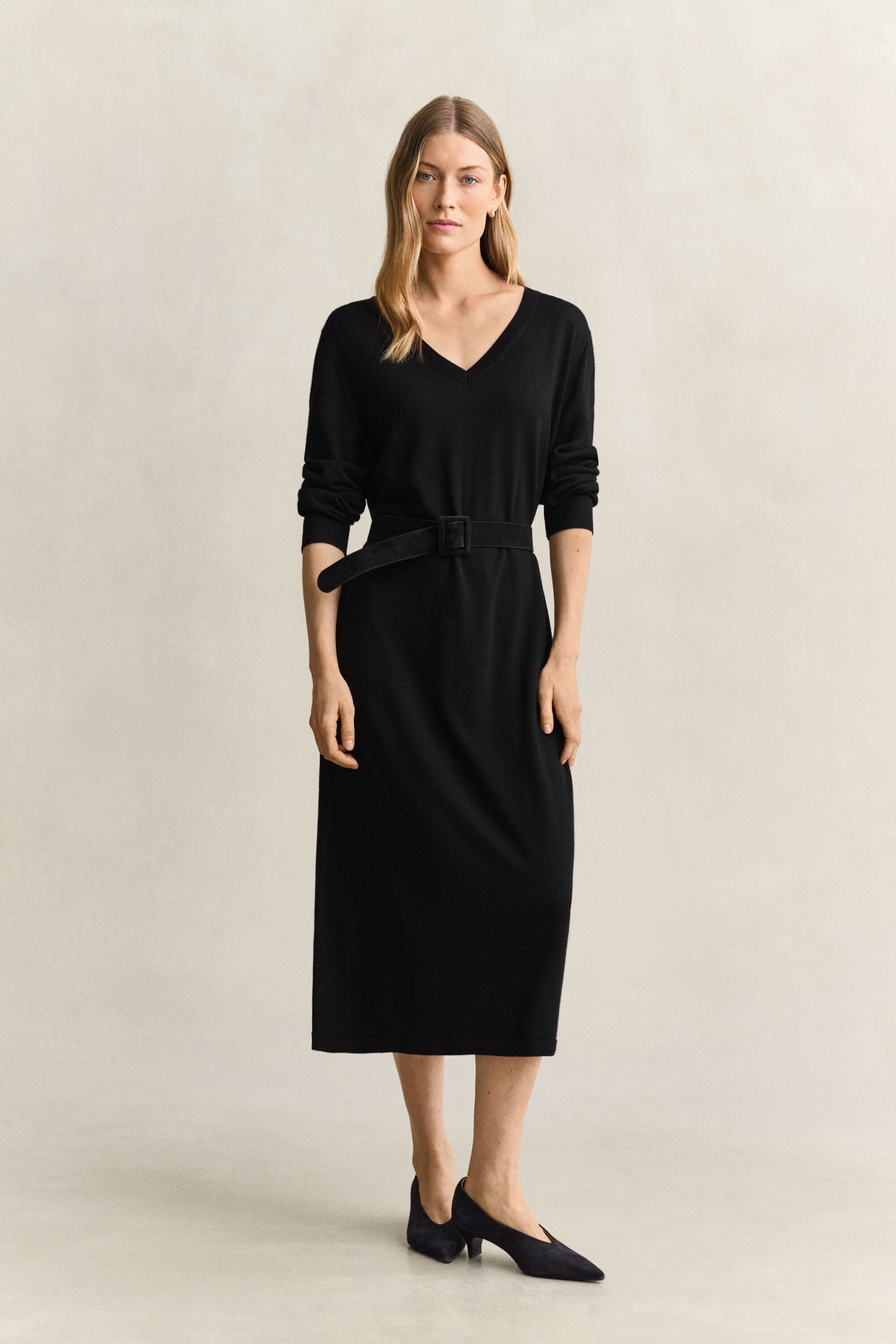 Robe en laine mérinos extra-fine