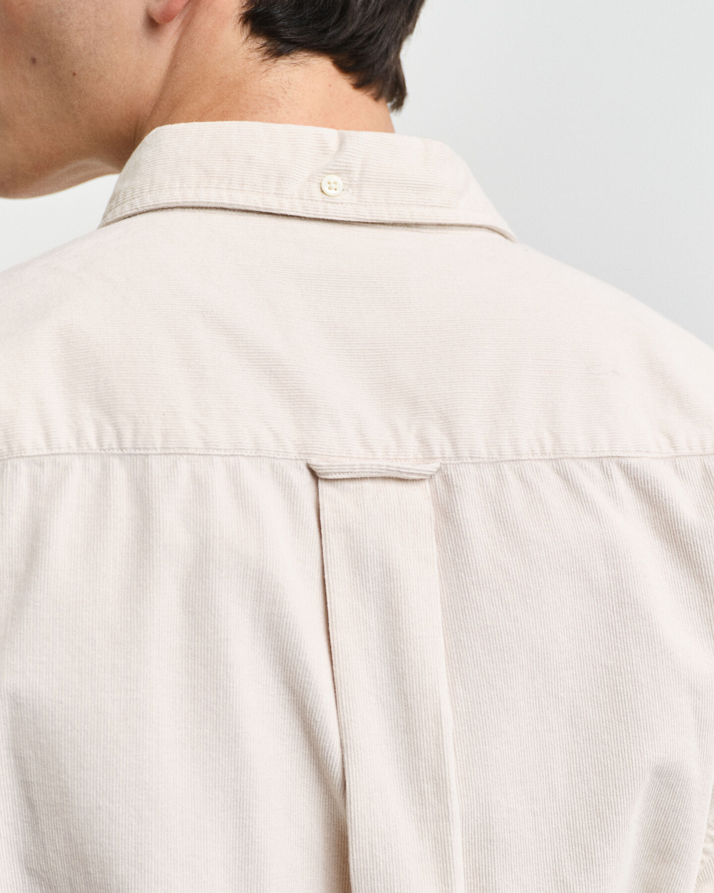 Chemise relaxed fit en velours côtelé