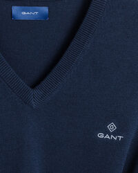 Pull col V en coton Classic