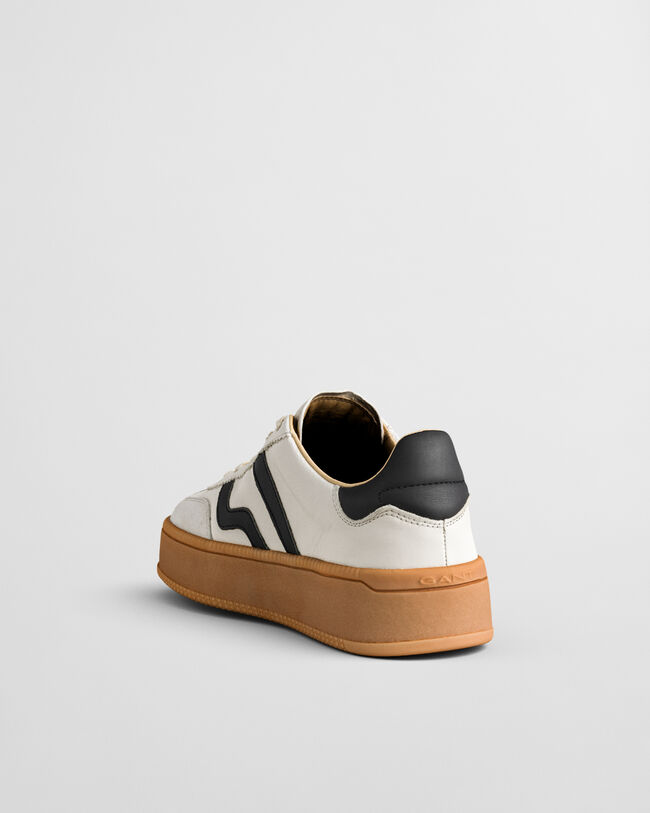 Baskets en daim et cuir Cuzmani