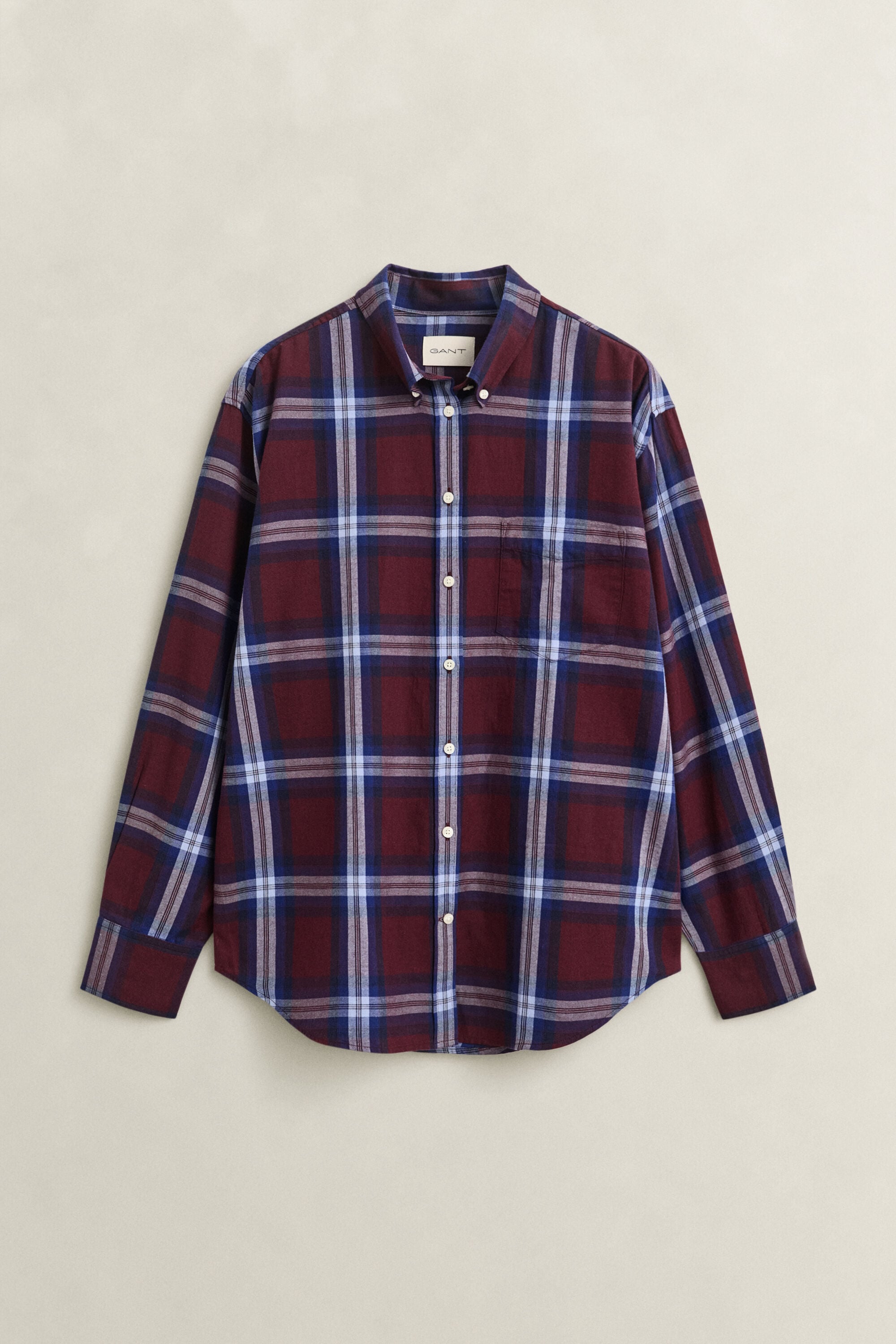 Chemise décontractée en flanelle