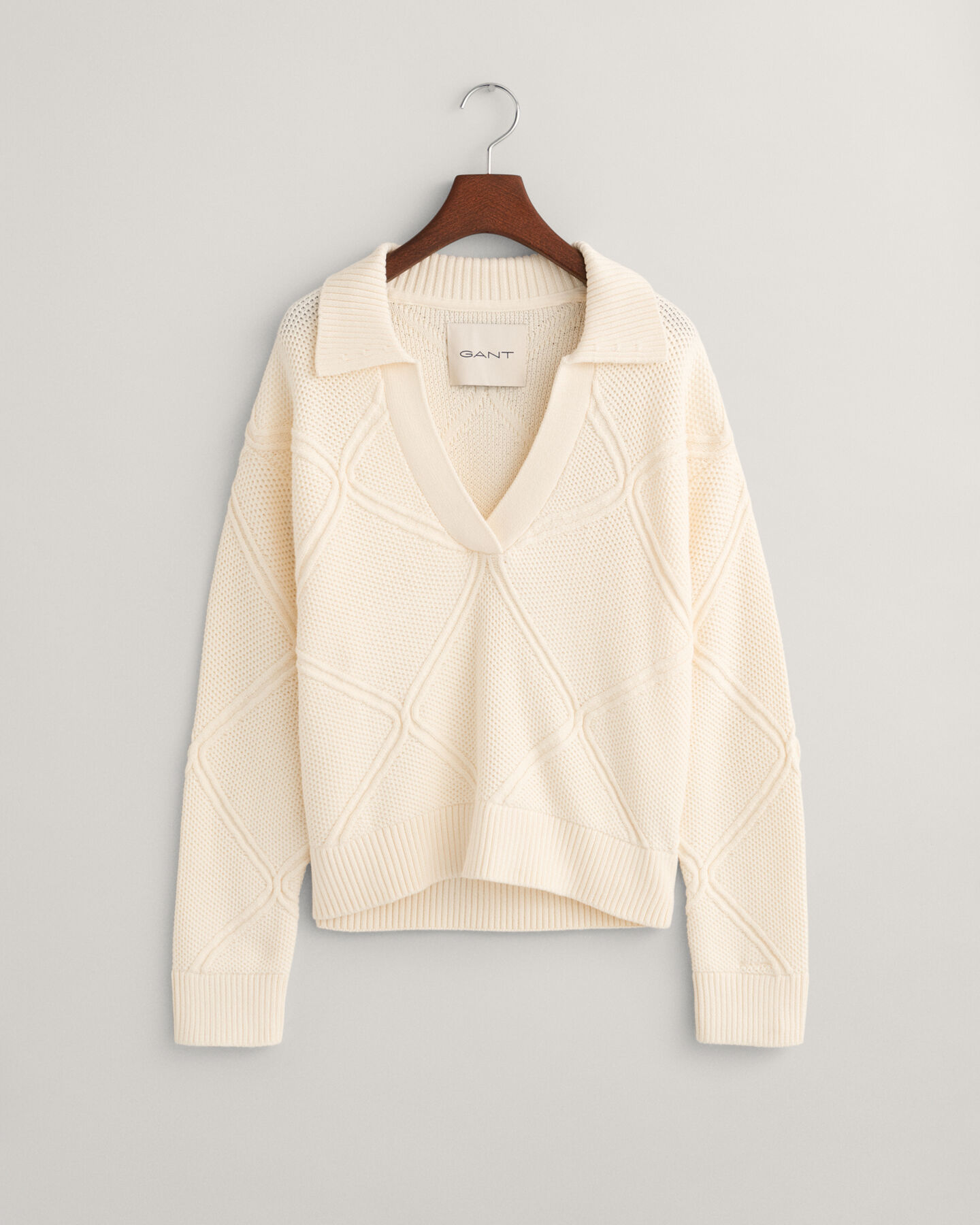 Polo Rugger en maille texturée