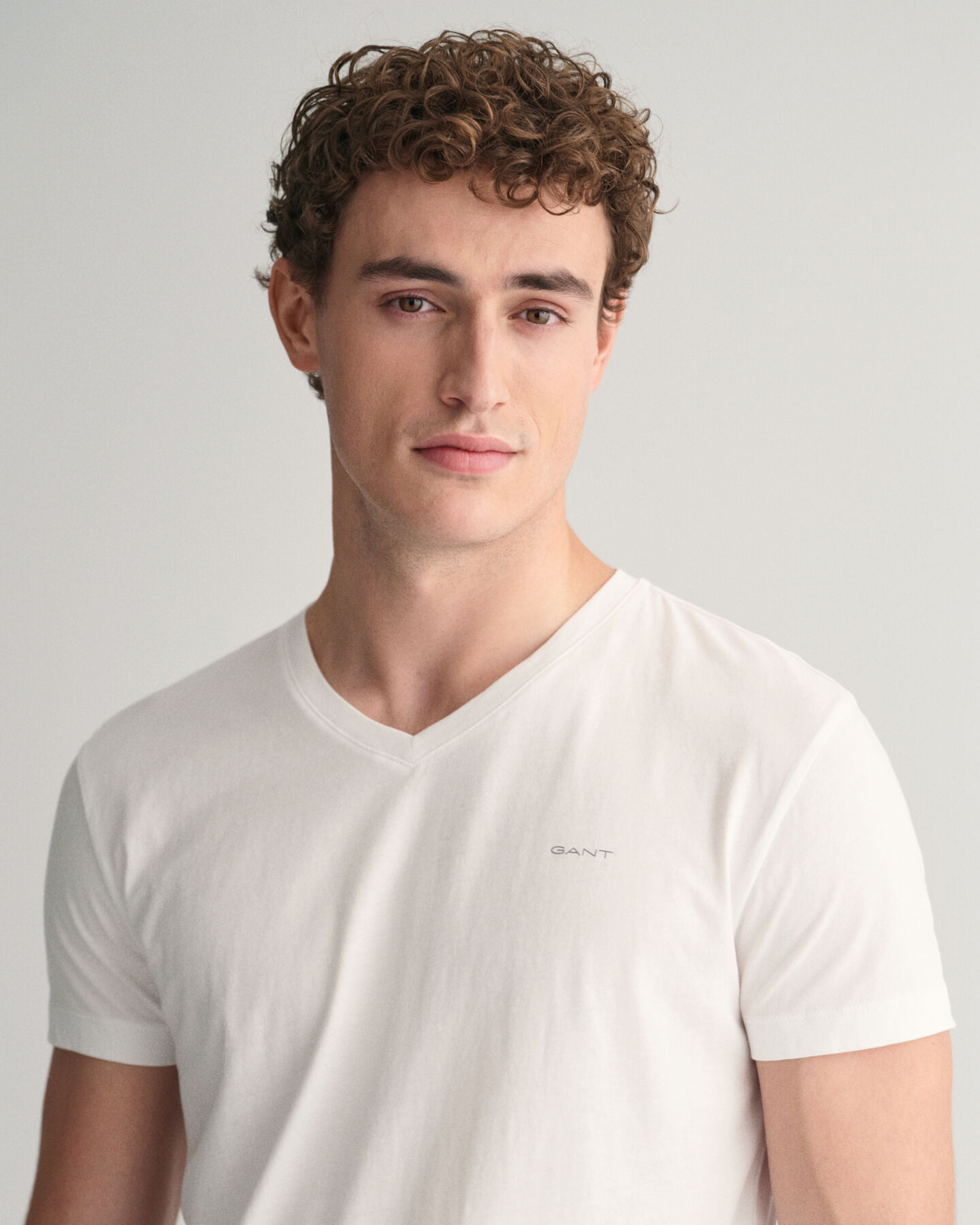 Lot de 2&nbsp;t-shirts col V