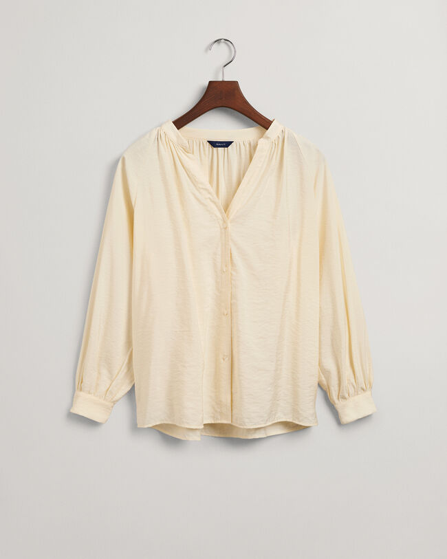 Chemisier à col droit
