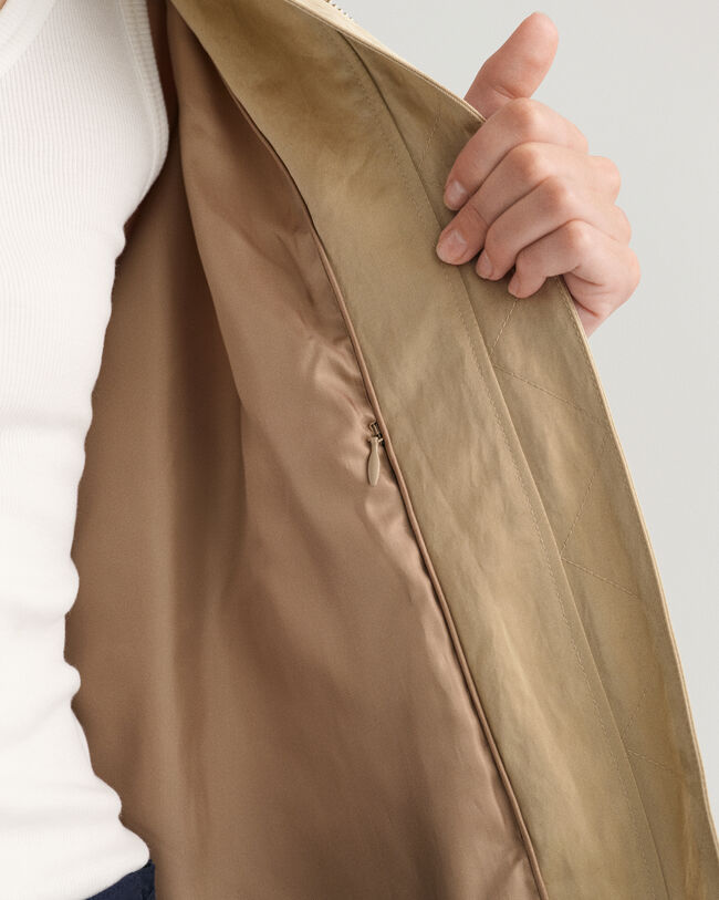 Blouson aviateur en satin