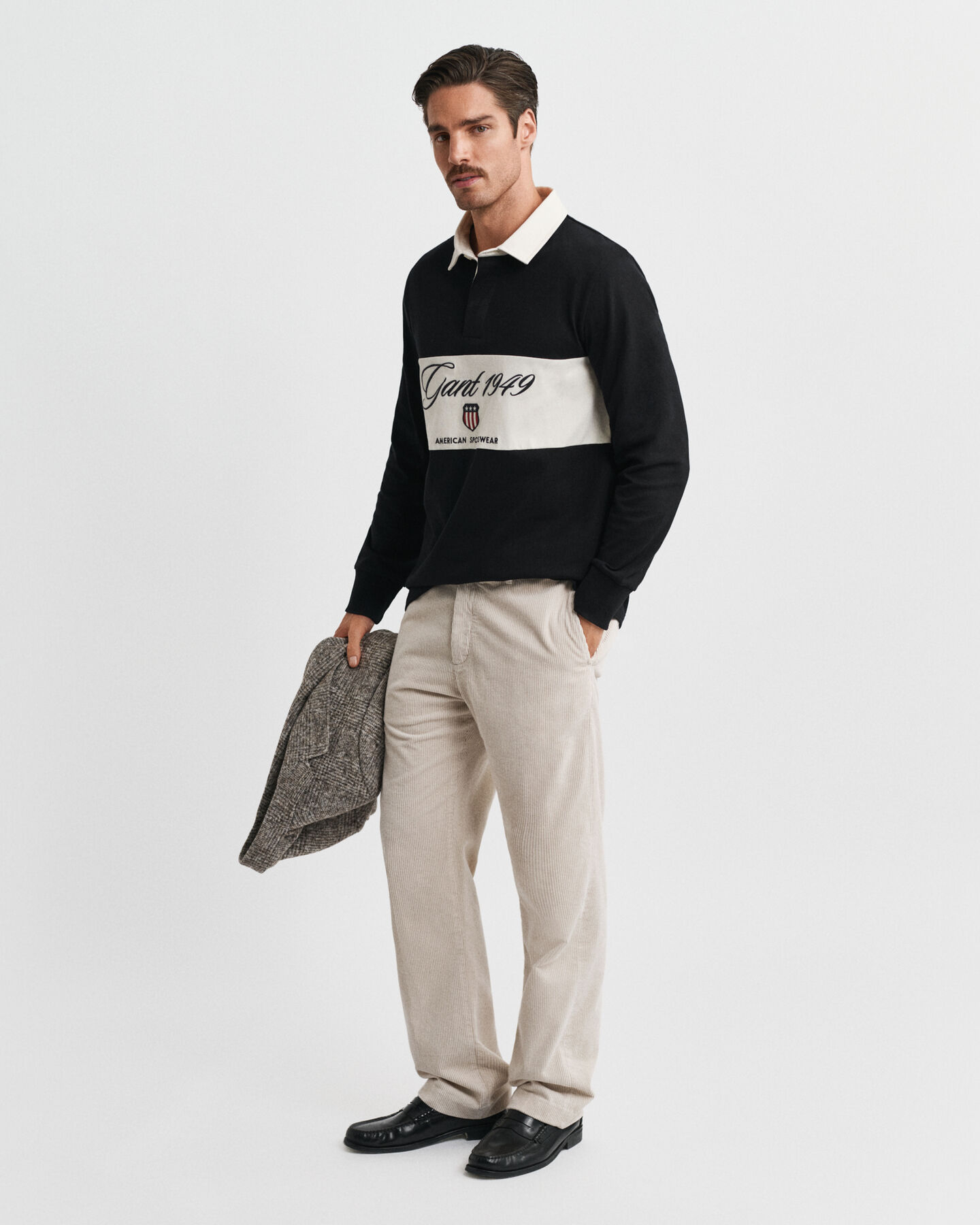 Heavy Rugger à rayures en colour-block