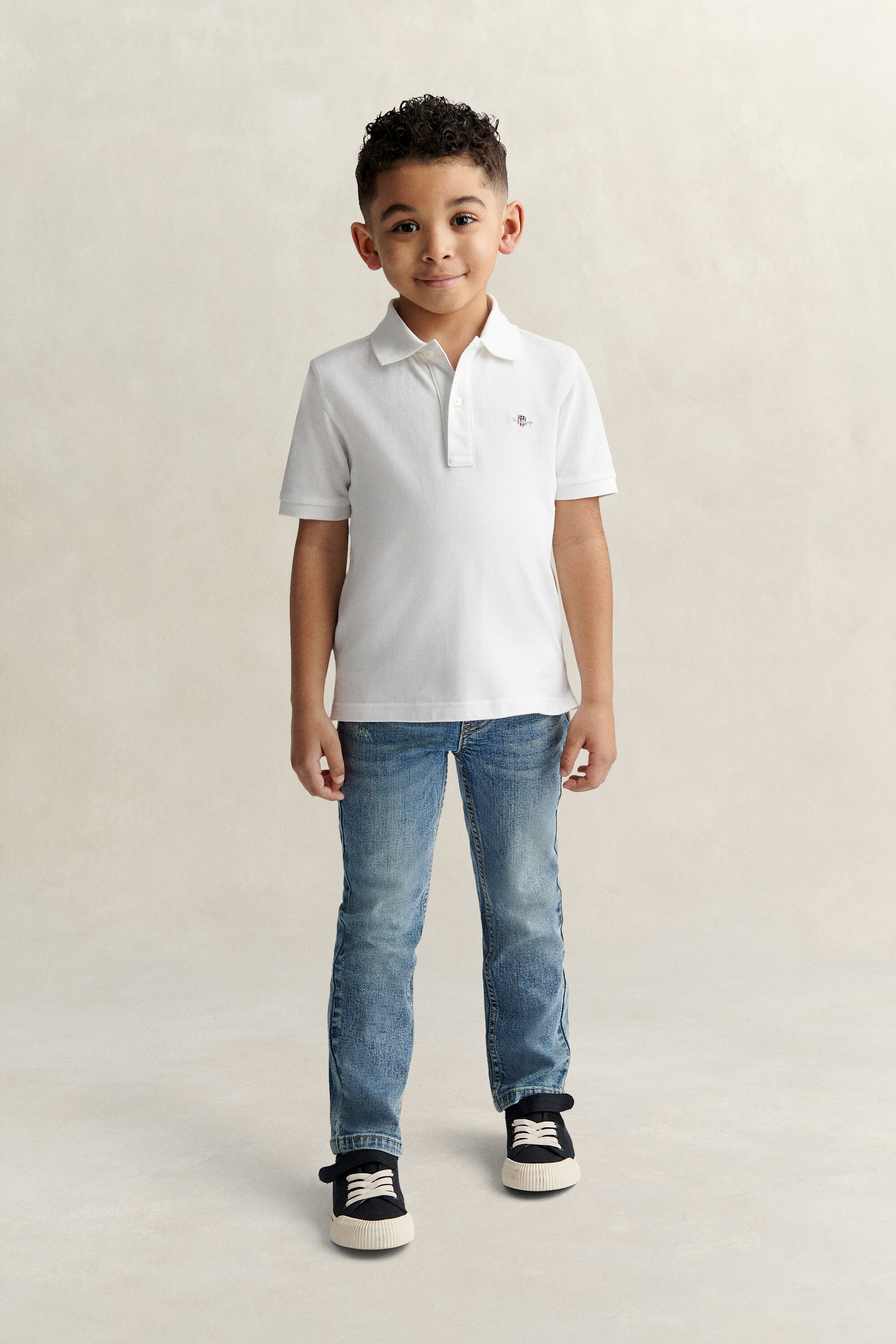 Polo avec écusson Enfant