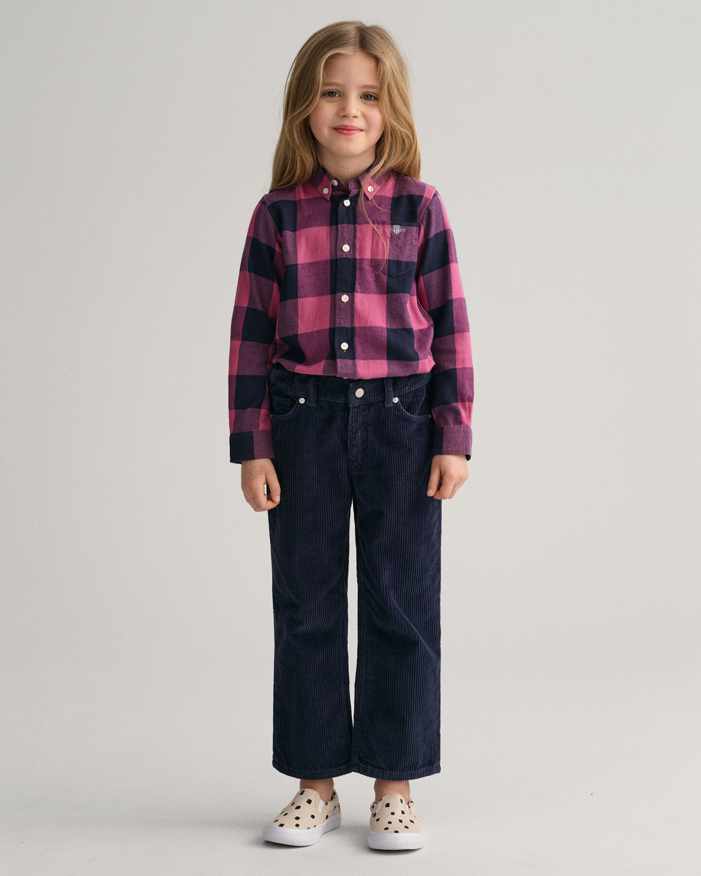 Pantalon relaxed fit en velours c&ocirc;tel&eacute; Kids