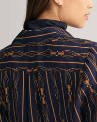 Robe portefeuille regular fit à rayures Rope