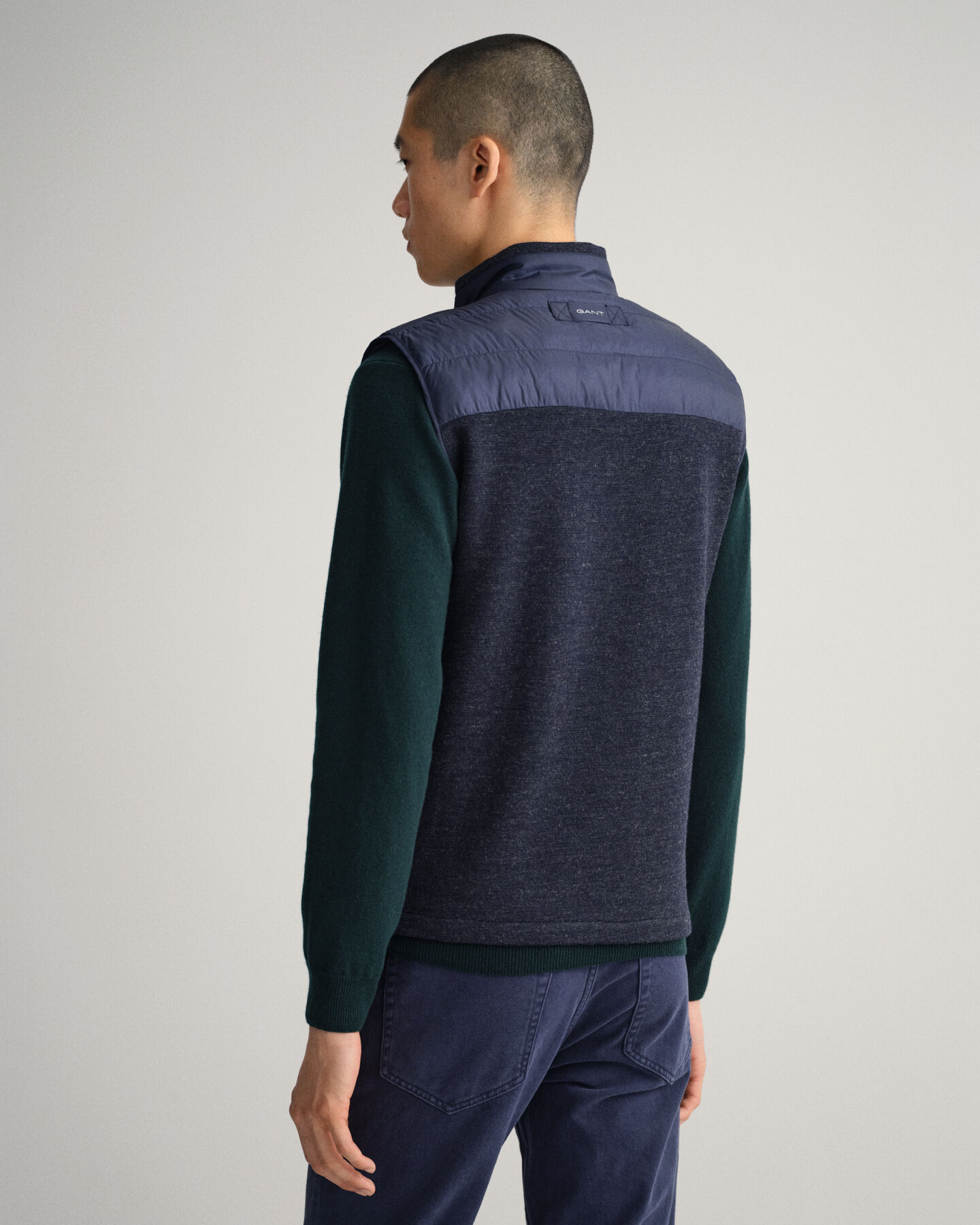 Veste sans manches légère rembourrée Mixed Media