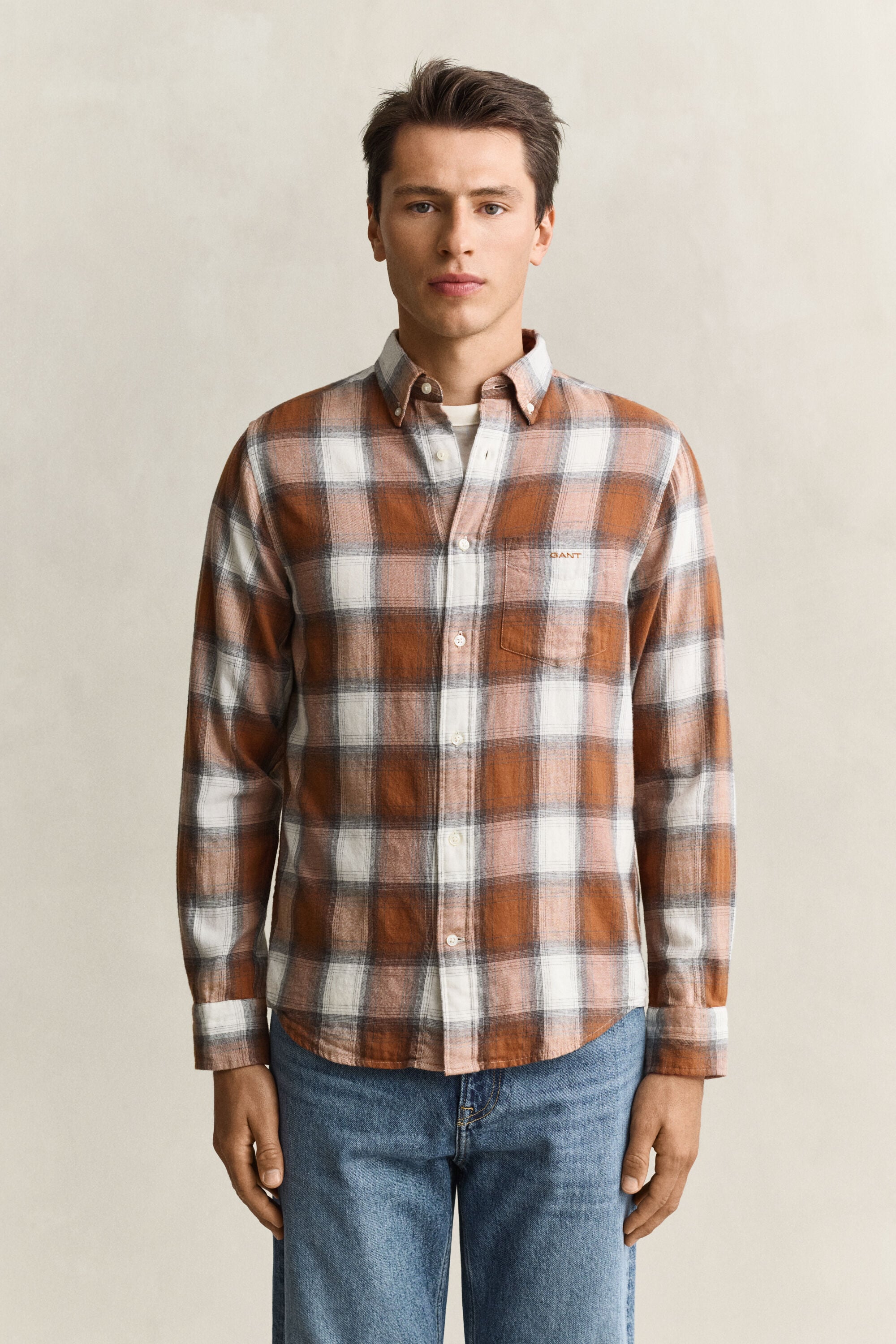 Chemise en flanelle à carreaux Windblown