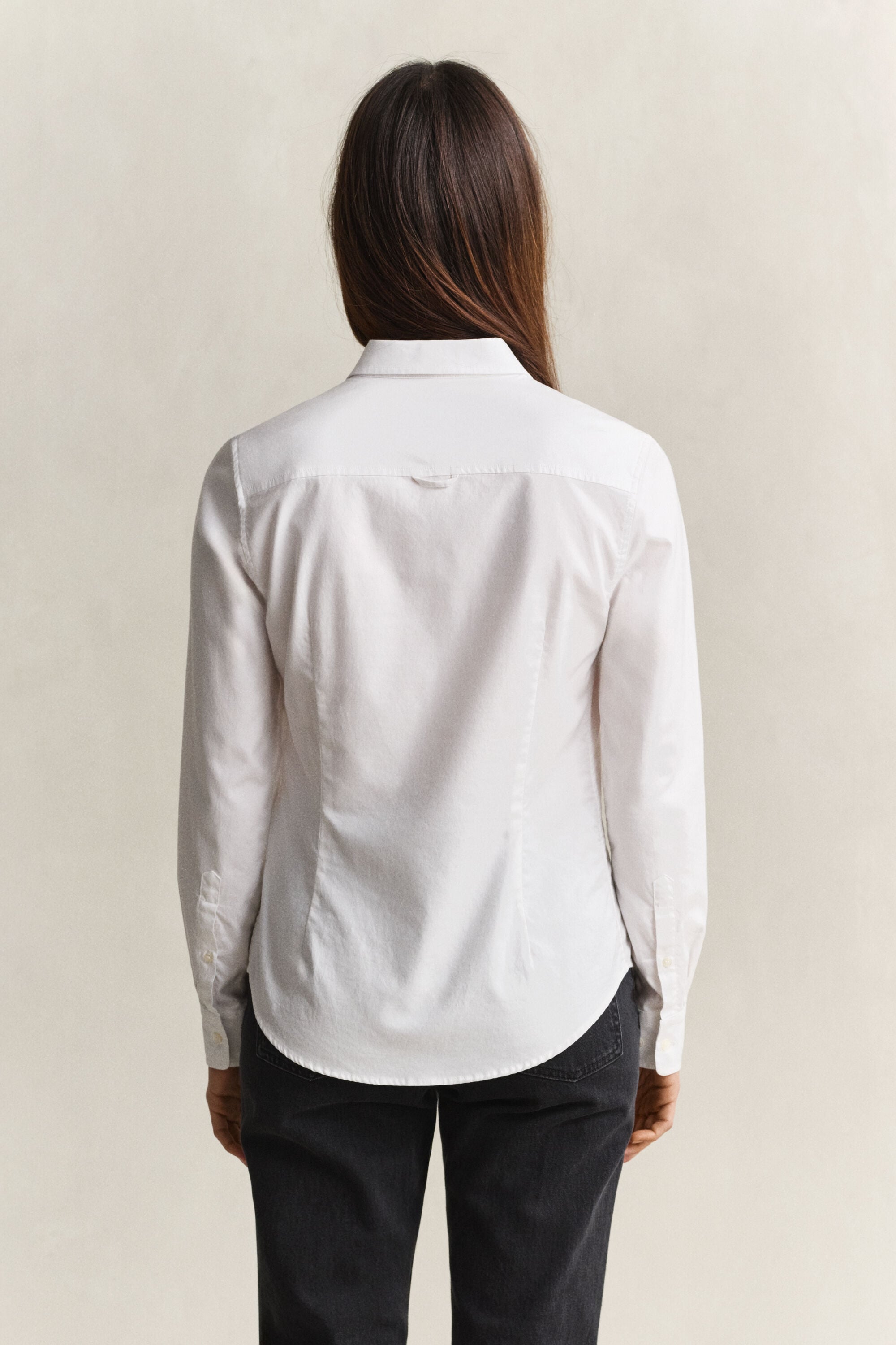 Chemise slim en coton Oxford classique extensible