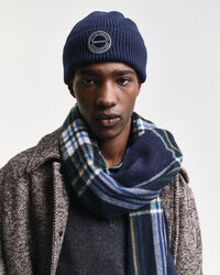 Bonnet en laine tricotée