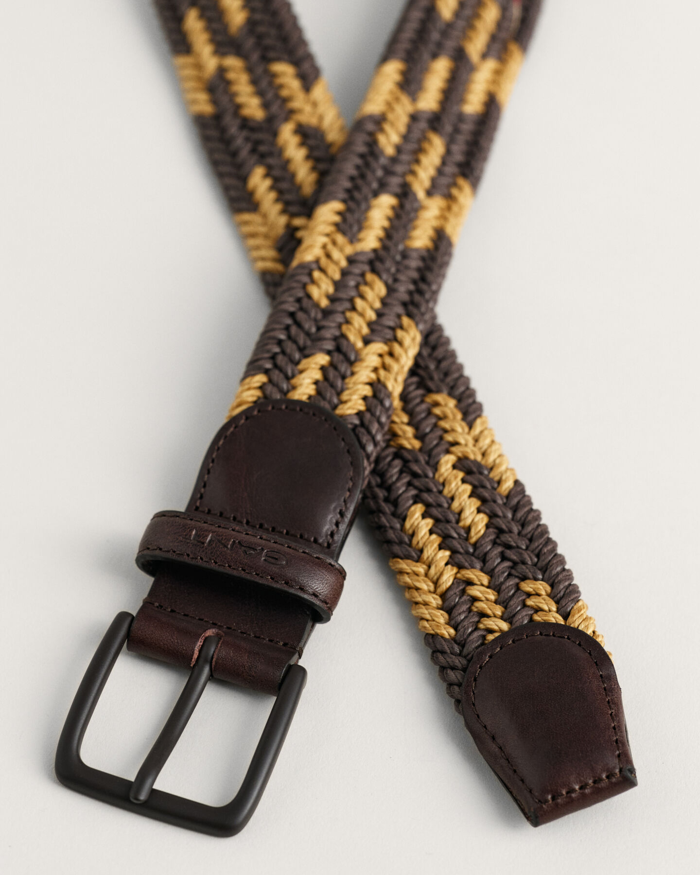 Ceinture tress&eacute;e &eacute;lastique Contrast