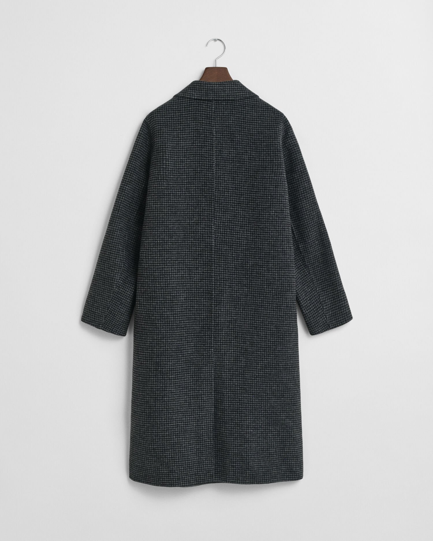 Manteau cousu main à carreaux