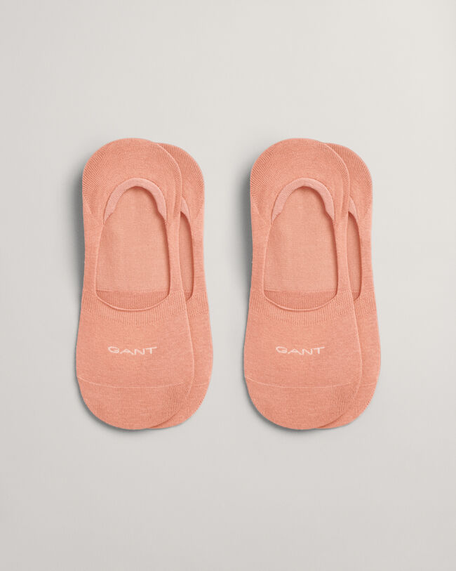 Lot de 2 paires de chaussettes invisibles