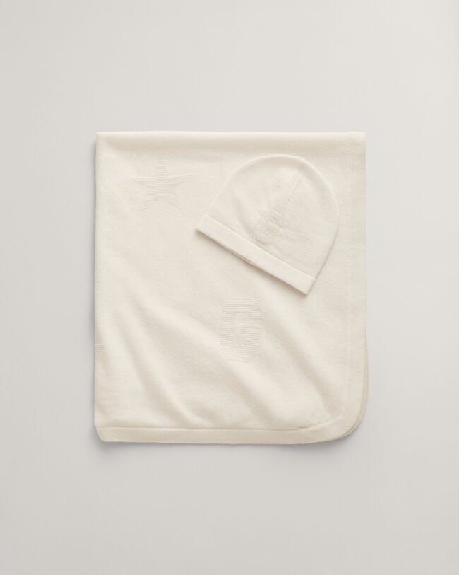 Coffret cadeau couverture et bonnet Baby