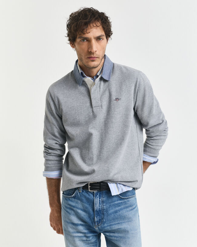 Heavy Rugger avec col en chambray