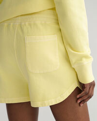 Short relaxed fit Sunfaded