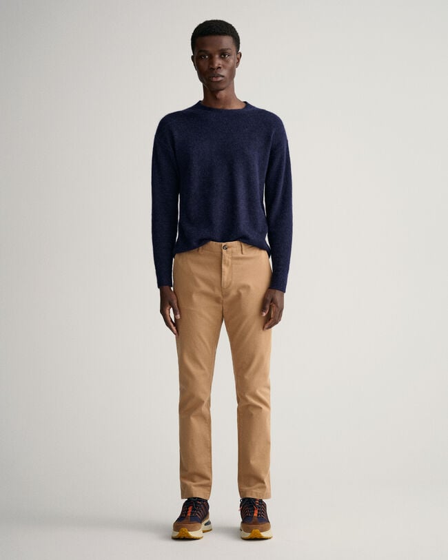 Pantalon chino slim fit Comfort Super Hallden