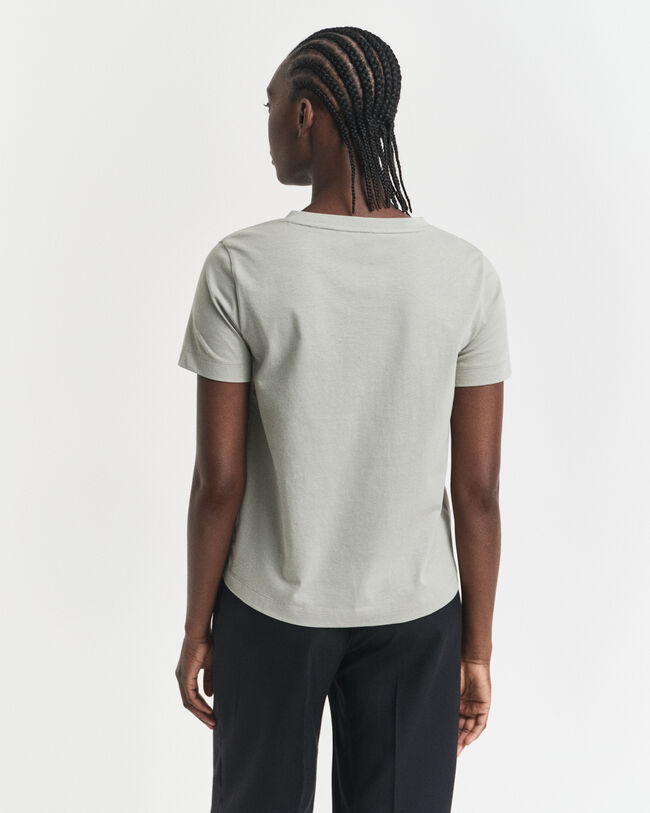 T-shirt col V Shield