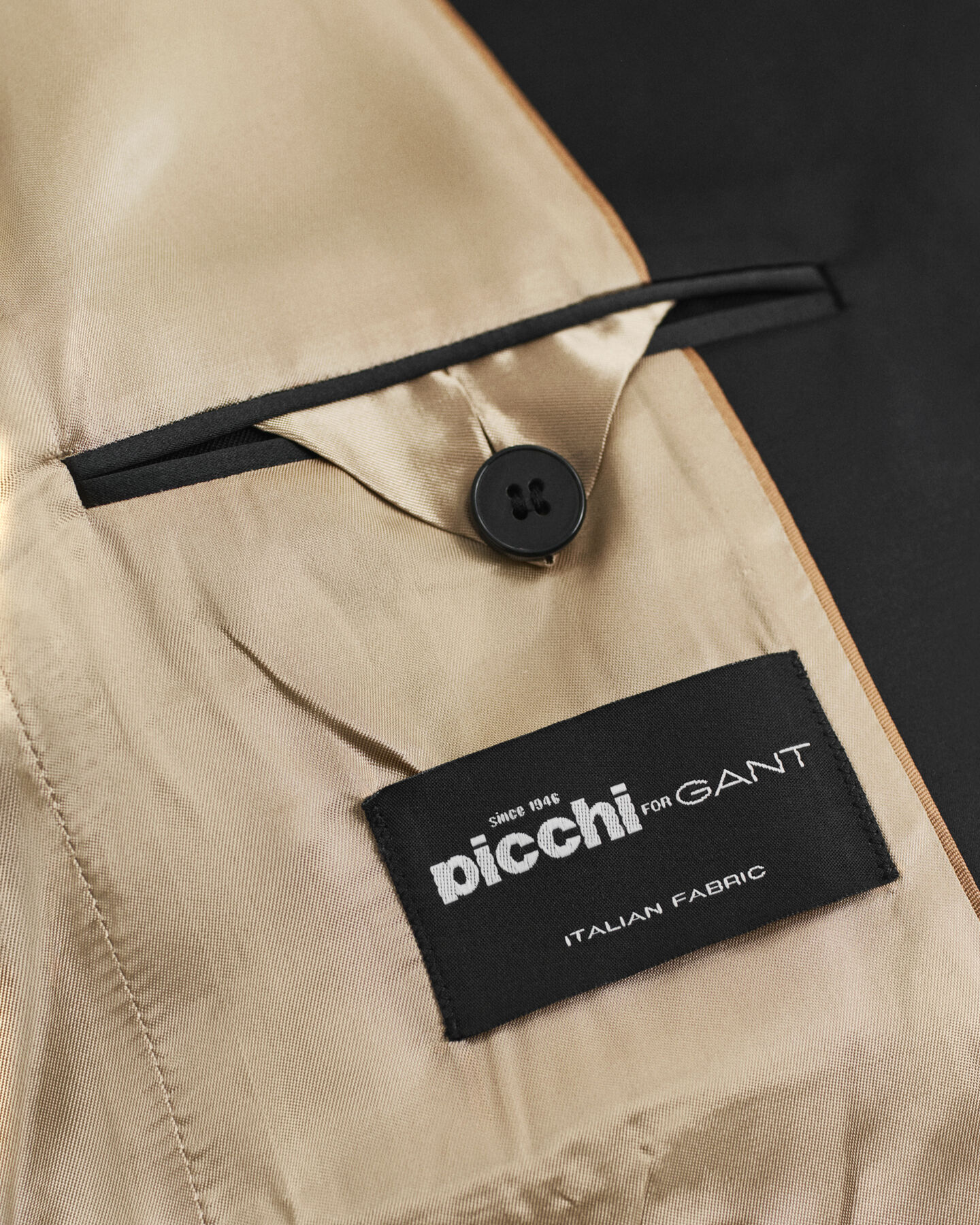 Veste blazer de smoking coupe regular en laine mélangée