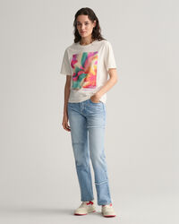 T-shirt avec motif floral Graphic