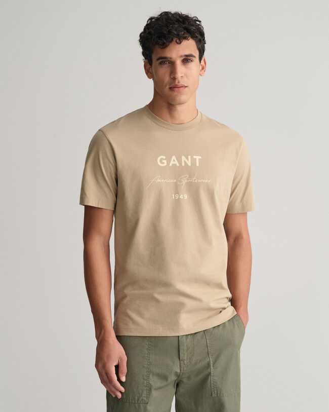T-shirt imprimé GANT Script Graphic