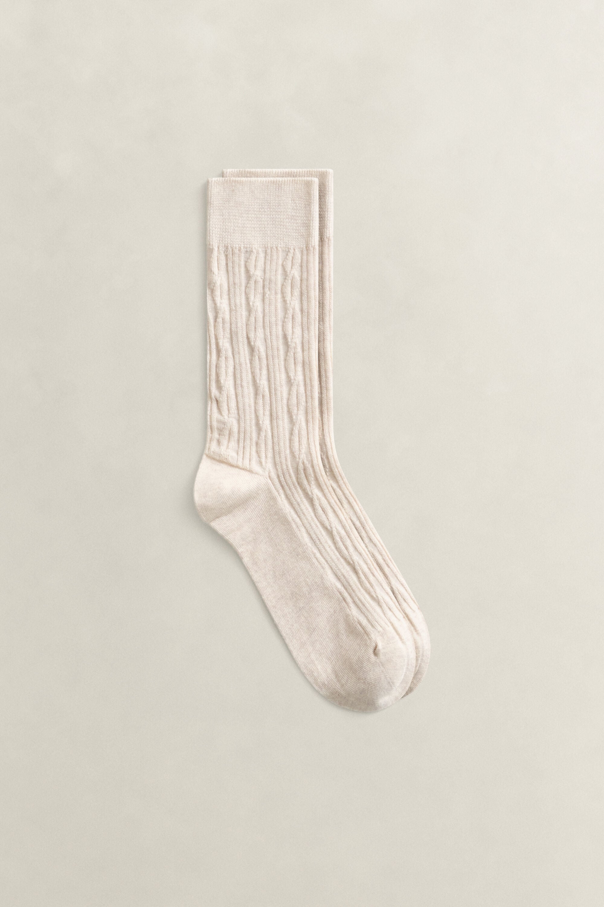 Chaussettes en maille torsadée